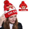 Tis The Season LED Light Up Knit Beanie