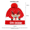 Tis The Season LED Light Up Knit Beanie