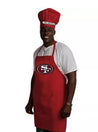 Officially Licensed Football Tailgating Apron and Chef's Hat