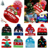 Tis The Season LED Light Up Knit Beanie
