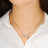 Cursive "Love" Pendent Necklace
