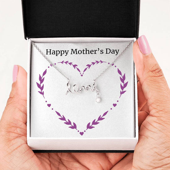 Cursive "Love" Pendent Necklace