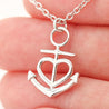 "You Anchor My Heart" Charmed Necklace