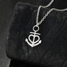 "You Anchor My Heart" Charmed Necklace