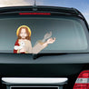 Bless This Traffic 🙏Jesus Car Wiper Decal! ✝️