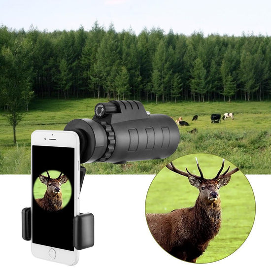 ThinkZoom™ 40x Zoom Telephoto HD Camera Lens for iPhone, Samsung and Android Smartphones - CartUp.com