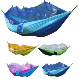 Portable 2 Person Camping Hammock Swing With Mosquito Net