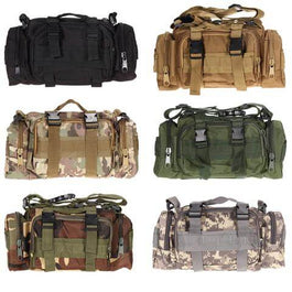 Military Tactical Over The Shoulder Pouch Duffel Bag Style