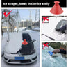 Ultimate Cone Car Windshield Ice Scraper And Funnel.