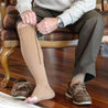 Open Toe Zipper Compression Stockings For Men and Women - Veteran Merchandise
