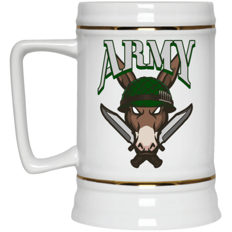 Army Mule Beer Stein