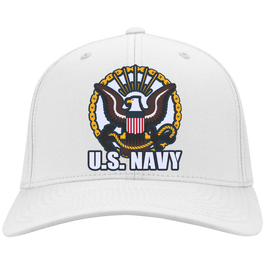 Navy Embroidered Head Wear Collection