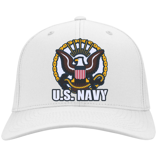 Navy Embroidered Head Wear Collection