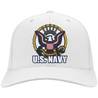 Navy Embroidered Head Wear Collection