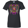Marines Ladies 100% Cotton Support T-Shirt
