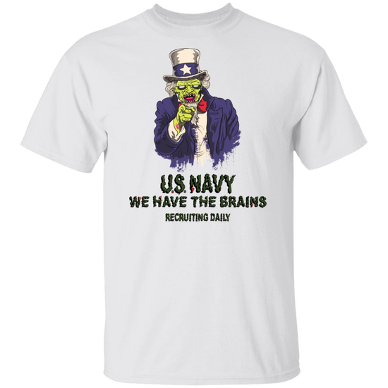 Uncle Zombie Has The Brains Navy - Halloween 2019 Exclusive!