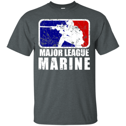 Classic Major League Marine Cotton T-Shirt - Veteran Merchandise