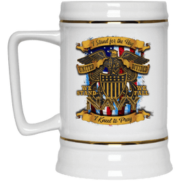 Navy Beer Stein 22oz.