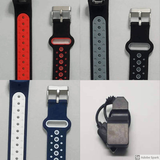 V.M. 6-Elite/Evolution Assorted Replacement Band/Charger Pack