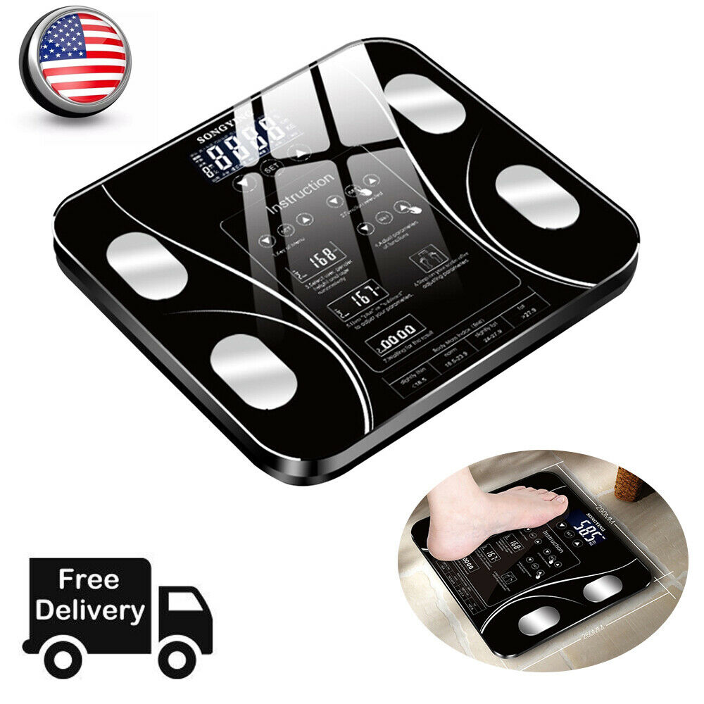 UFScale™ LCD Display Ultimate Fitness Scale With Water Weight Technology